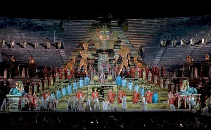 Aida, Arena di Verona, Opera Festiva 2018 (allestimenti di Franco Zeffirelli)